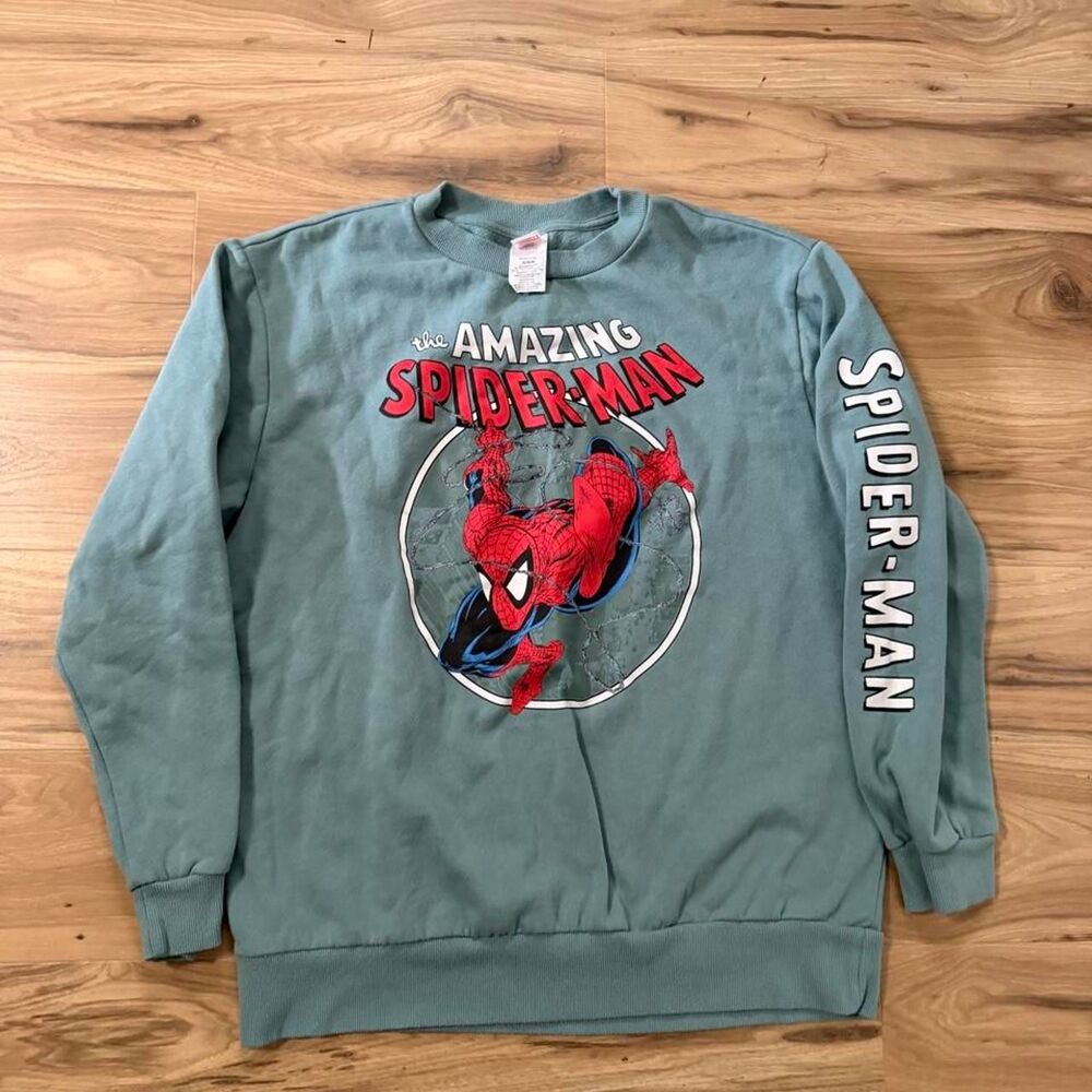 Y2K style Marvel Amazing Spider-Man cartoon movie promo size medium